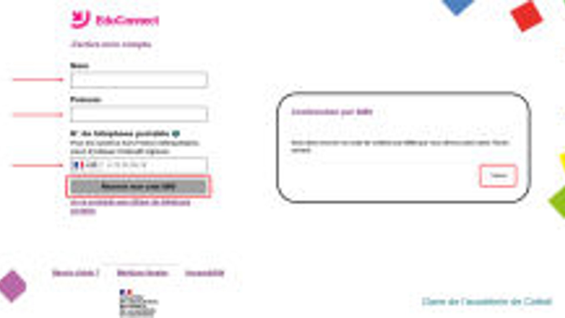 Activer son compte Educonnect depuis Webcollege (ENT de Seine Saint ...