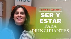 Spanish Lesson - SER / ESTAR for beginners